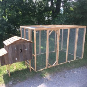 Rectangular Walk-In Run - Urban Garden Workshop